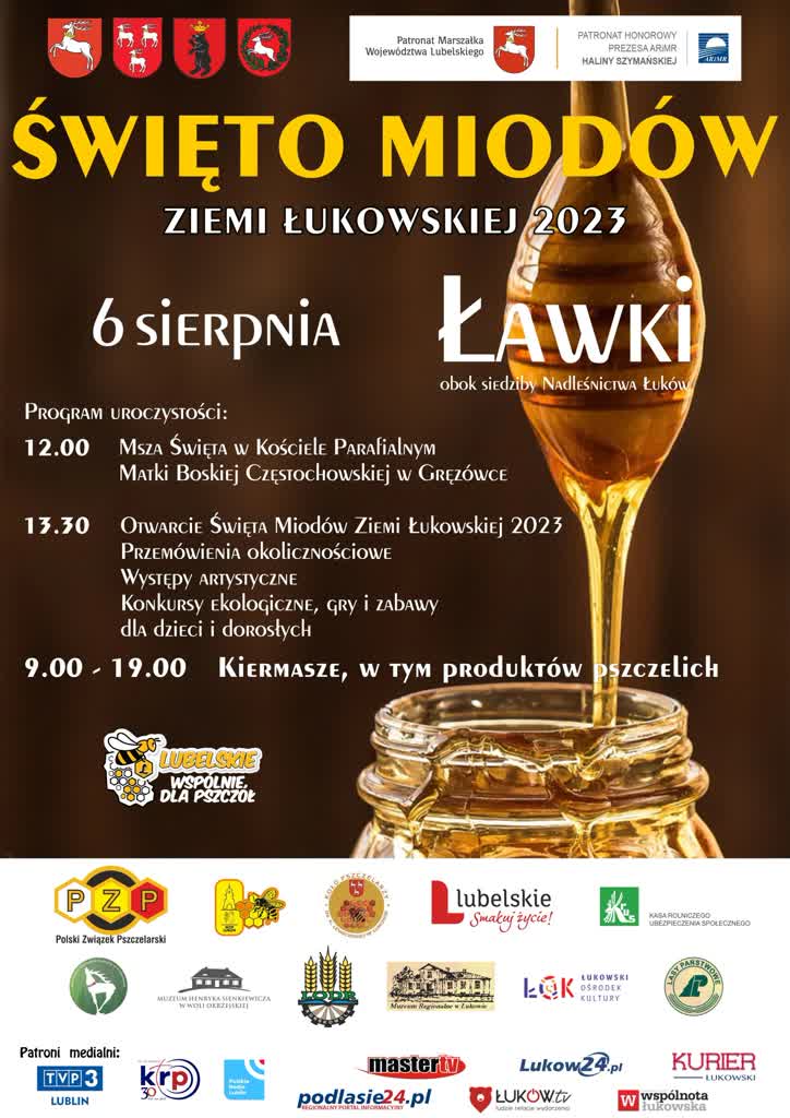Miodowe święto w Ławkach 2 plakat2.jpg
