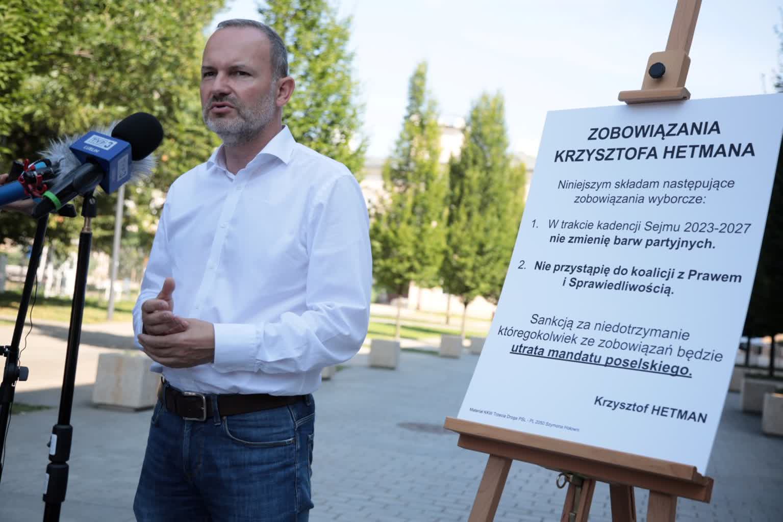 Wiceprezes PSL: "Polityczna prostytucja" nie może być bezkarna 2 pm_HETMAN-210823-007.jpg