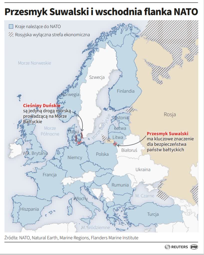Eksperci o Przesmyku Suwalskim: W tym regionie NATO ma miażdżącą przewagę 2 przesmyk.jpg