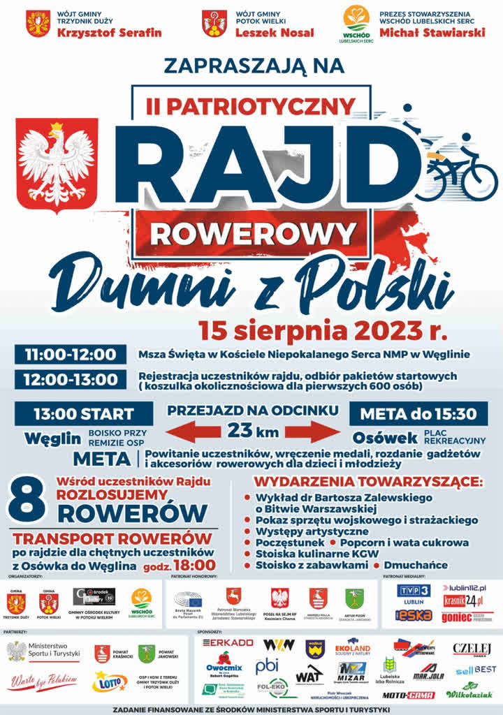 „Dumni z Polski”. Patriotyczny rajd przez trasy powiatu kraśnickiego 2 rajd 15.08.jpg