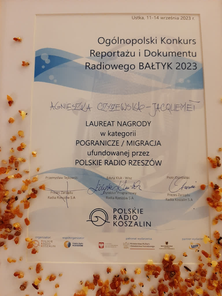 Agnieszka Czyżewska-Jacquemet laureatką ogólnopolskiego konkursu 2 20230914_192152.jpg