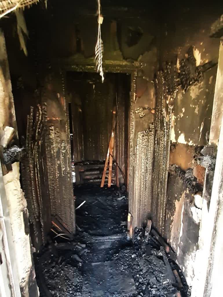 Znęcał się nad rodziną i podpalił dom. Młody mężczyzna trafił do celi 2 350-227876.jpg