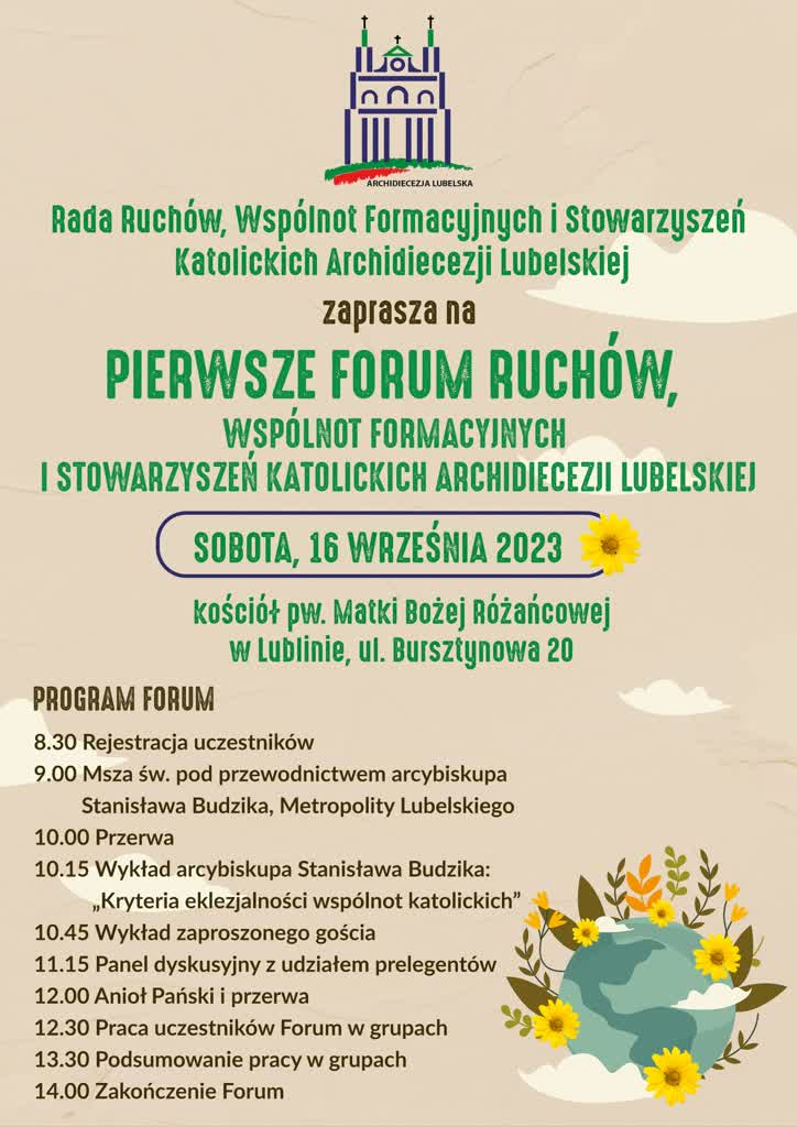W Lublinie trwa forum poświęcone katolickim wspólnotom 2 369692342_6651976048172407_6581374408803272745_n.jpg