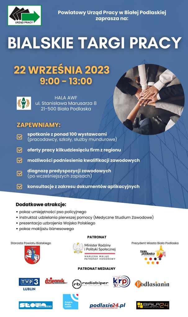 Bialskie Targi Pracy. Będzie ponad 100 wystawców 2 380874362_643670267867487_4784345649937844458_n.jpg