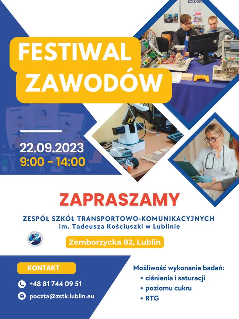 Festiwal Zawodów w lubelskiej szkole 2 FESTIWAL ZAWODÓW.jpg