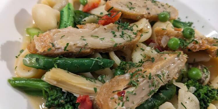 good meat cultivated chicken pasta dish 2023 09 25 105435