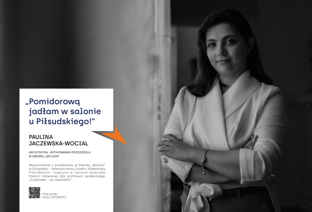 historia na glosy. kampania centrum archiwistyki spolecznej visual z wizerunkiem pauliny jaczewskiej wocial jednej z bohaterow kampanii fot. m. dyjuk 2023 09 14 092744