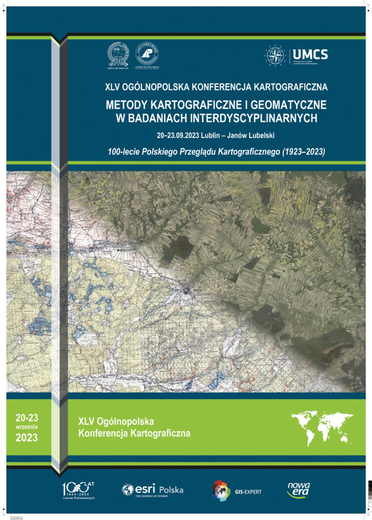 Kartografowie z całej Polski spotkają się w Lubelskiem 2 Plakat konferencja kartograficzna.jpg