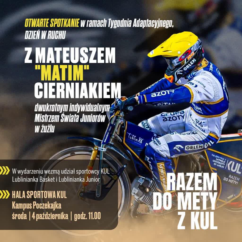 KUL: spotkanie z żużlowym mistrzem świata juniorów 2 386595610_725557842944608_4811454455776488178_n.jpg