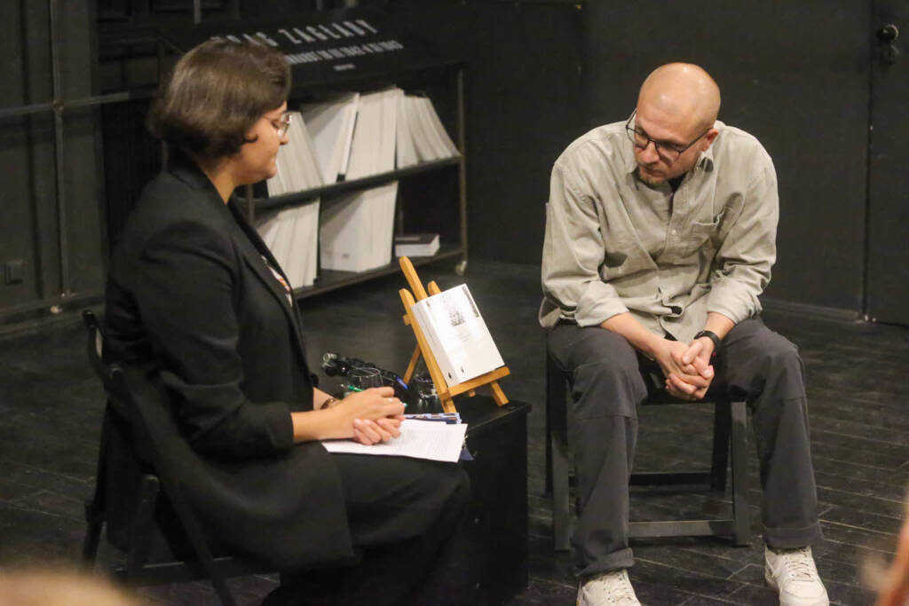 Spotkanie z Ołeksandrem Mychedem w Lublinie 1 bq8v4118 2023 10 24 205923