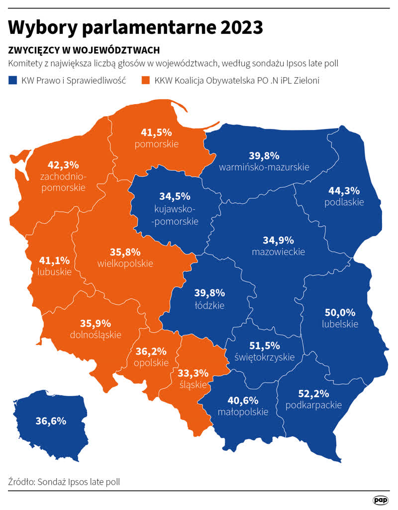 Wybory parlamentarne: są wyniki sondażu late poll 2 igrafika_20231016_05.png