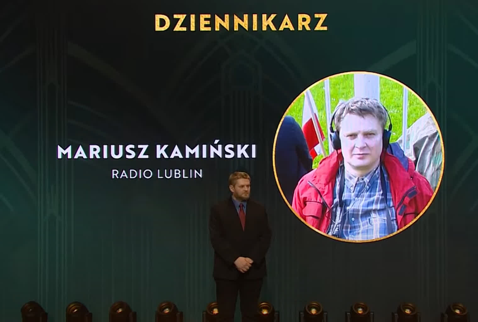 Dziennikarze Radia Lublin wyróżnieni brązowymi BohaterONami 2 mariusz.png