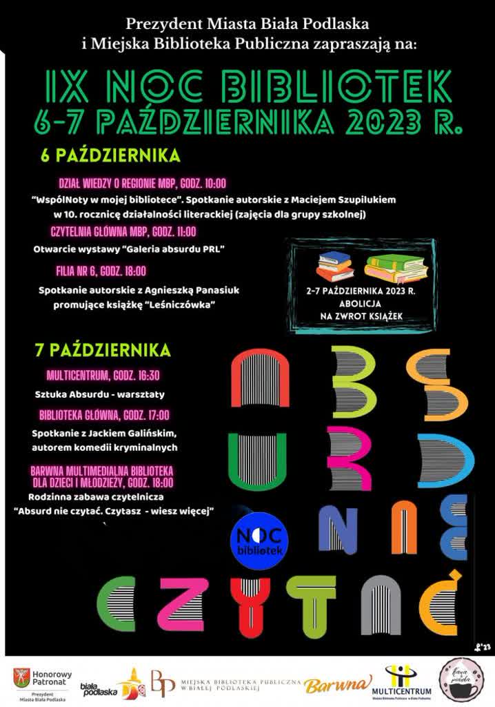 Biała Podlaska: podróż w przeszłość podczas Nocy Bibliotek 4 noc biblioteka.jpg