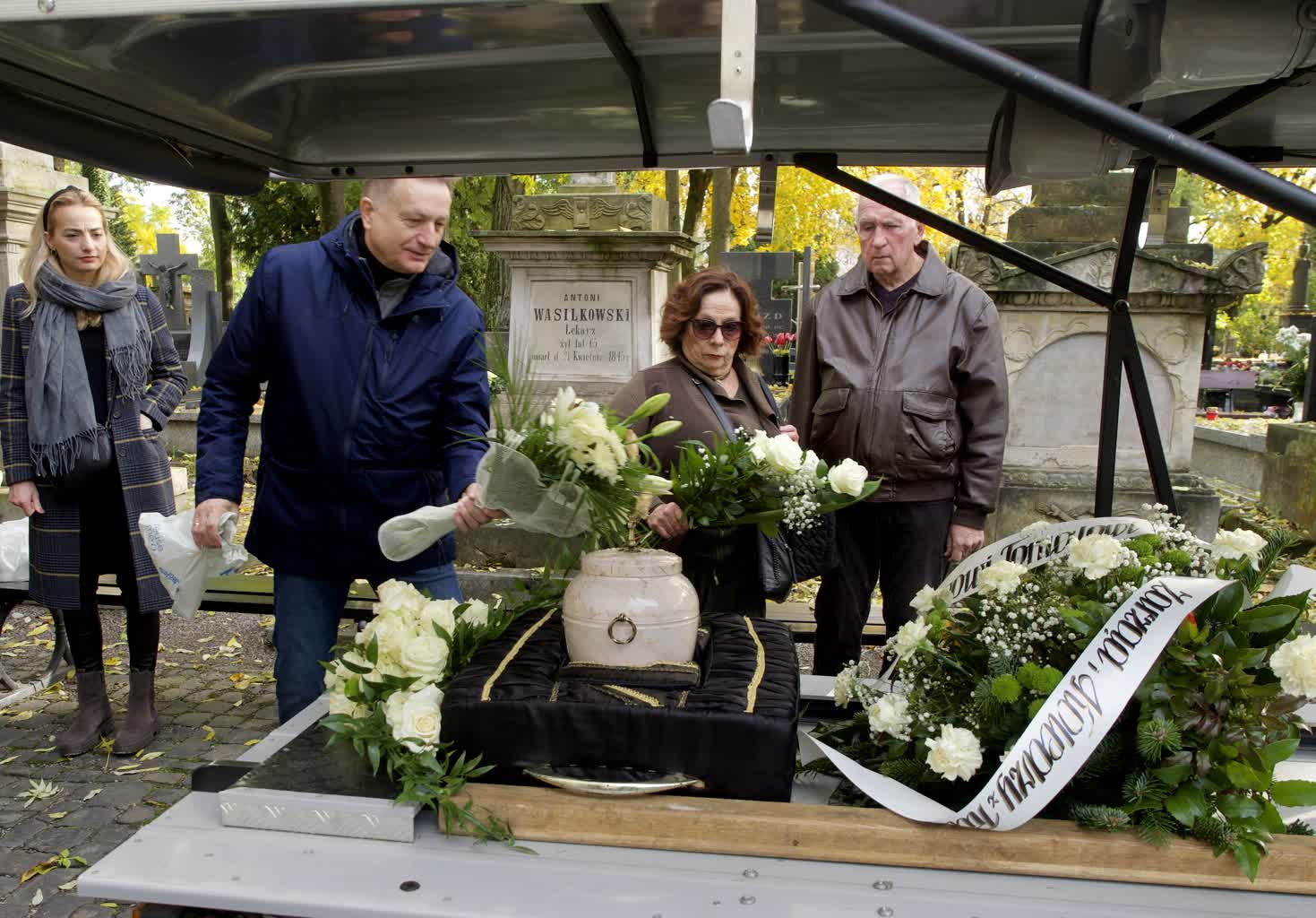 Redaktor Stanisław Fornal spoczął na cmentarzu przy ul. Lipowej 2 PA300439.jpeg