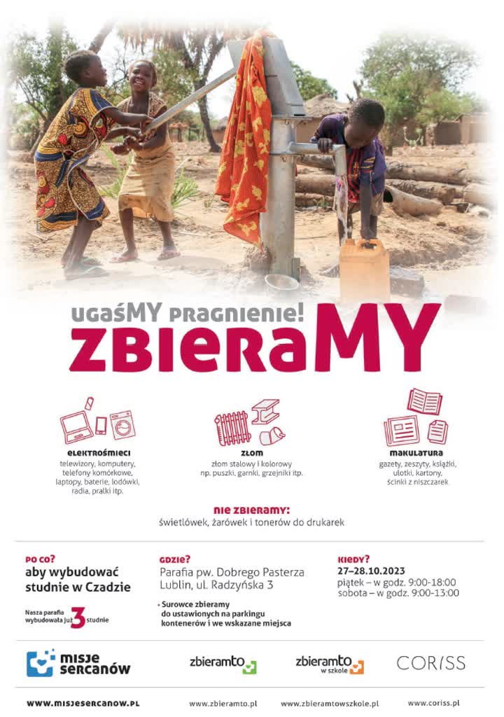 Lubelska parafia buduje studnie w Czadzie. Trwa zbiórka elektrośmieci 2 zbiorka_wtorne (1).jpg
