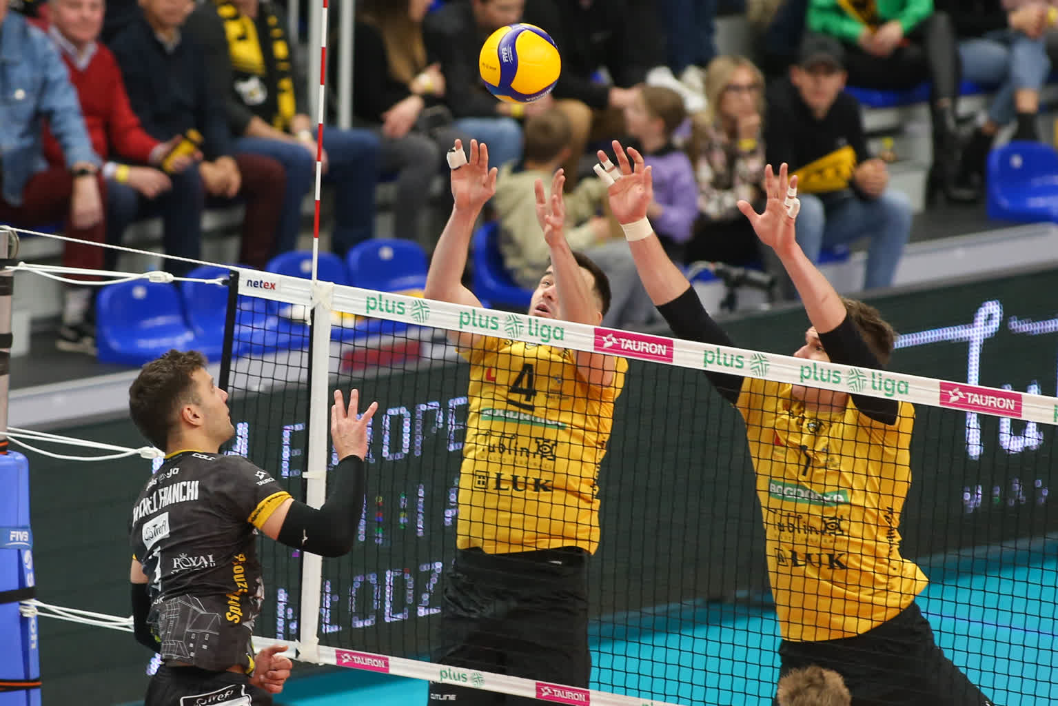 Lubelscy siatkarze zmierzą się z niepokonanym Projektem Warszawa 2 BQ8V8253.jpg