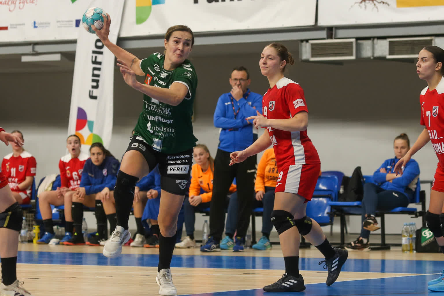 Liga Europejska: lubelskie piłkarki lepsze od drużyny z Serbii 2 BQ8V9447.jpg