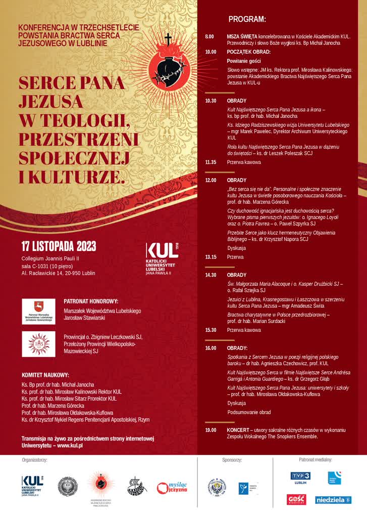KUL: konferencja "Serce Pana Jezusa w teologii, kulturze i w społeczeństwie" 2 kul_plakat_2023_konferencja_serce_17_listopada.jpg