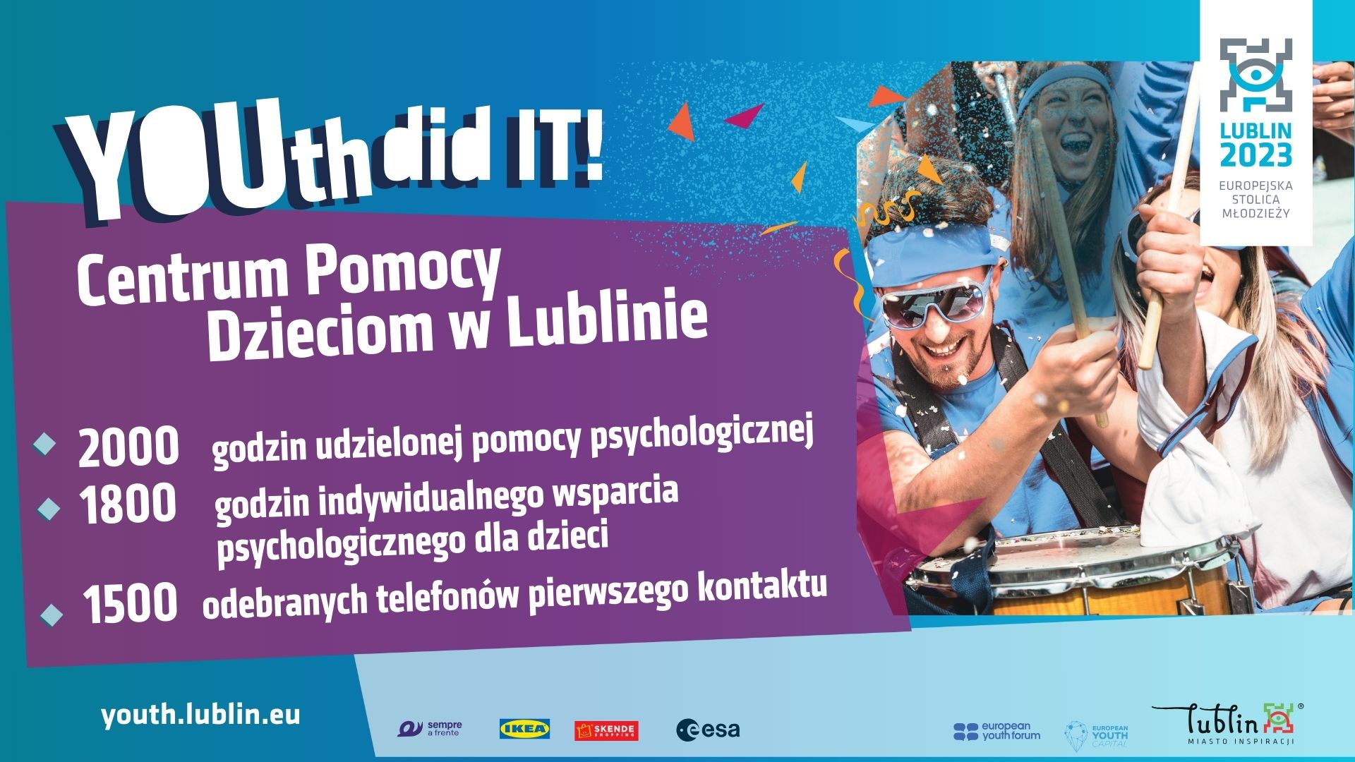 Młodzieżowe przestrzenie w Lublinie. Festiwal na podsumowanie 2 Lublin z energią młodych_grafika_1.jpg