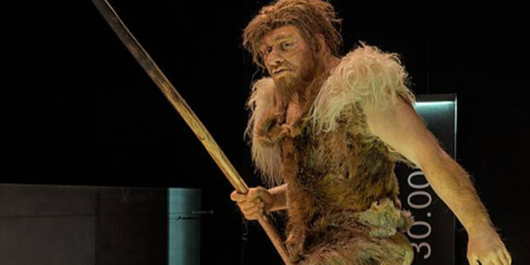 neanderthal hunters depicted in the gallo romeins museum tongeren dscf4334 2023 11 10 071724