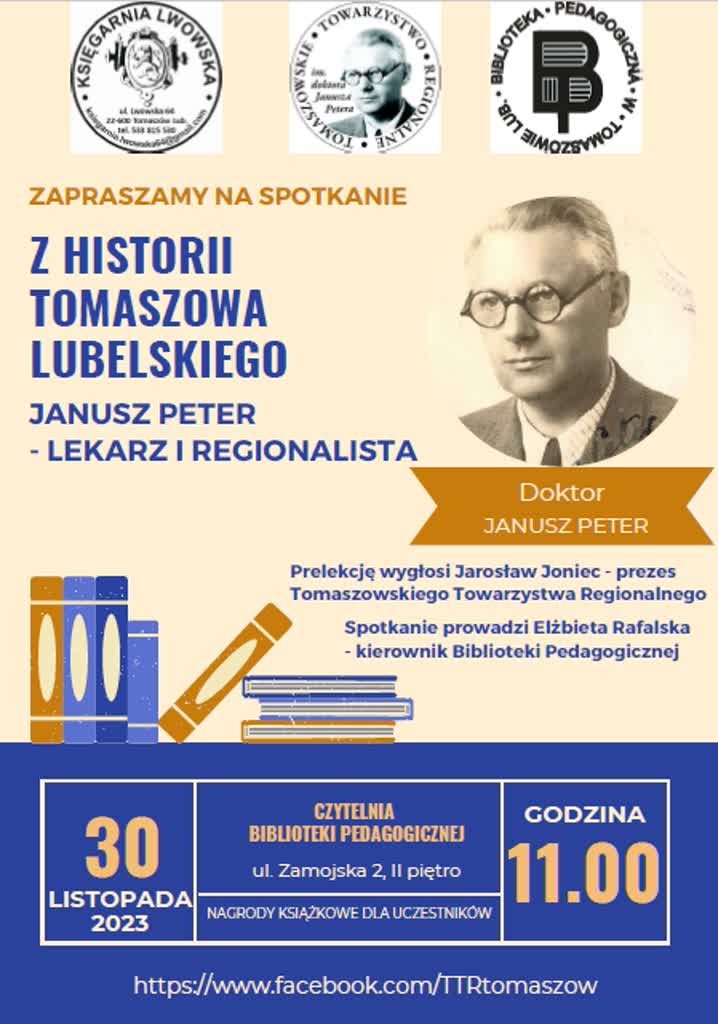 Tomaszów Lubelski świętuje rocznicę urodzin wybitnego regionalisty 2 peter1.jpg