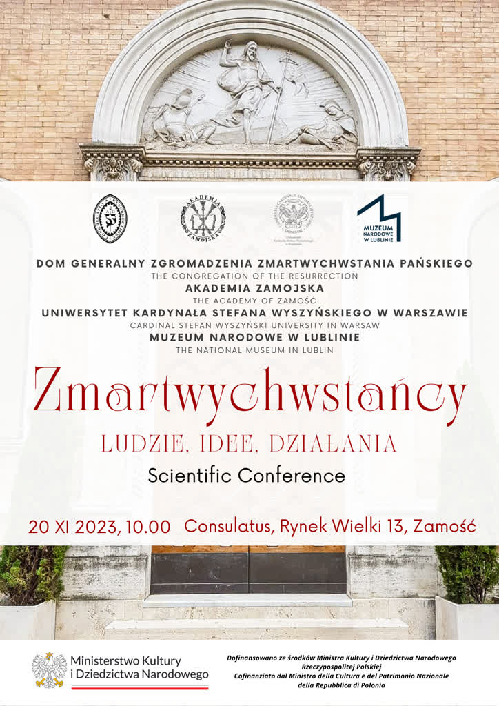 W Zamościu przybliżą wiedzę o Zmartwychwstańcach 2 plakat(15).png