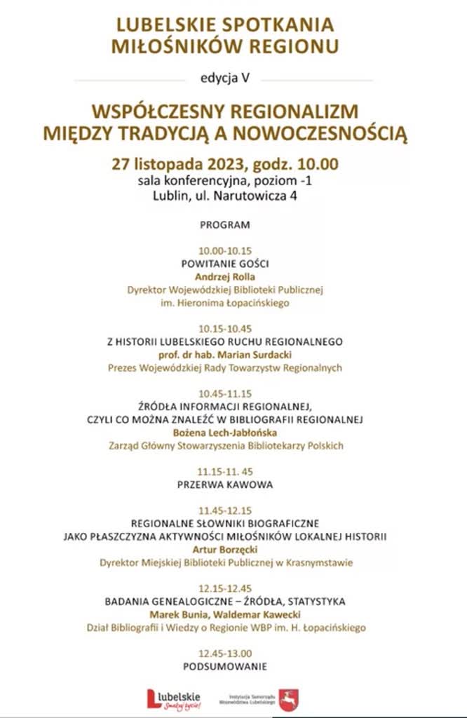 Miłośnicy regionu spotykają się w Lublinie 2 region1.jpg