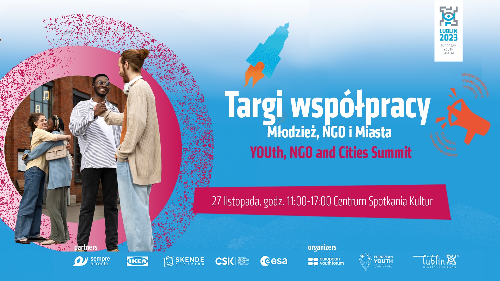 Targi Współpracy dla młodzieży w Lublinie 2 Targi współpracy mlodych.jpg