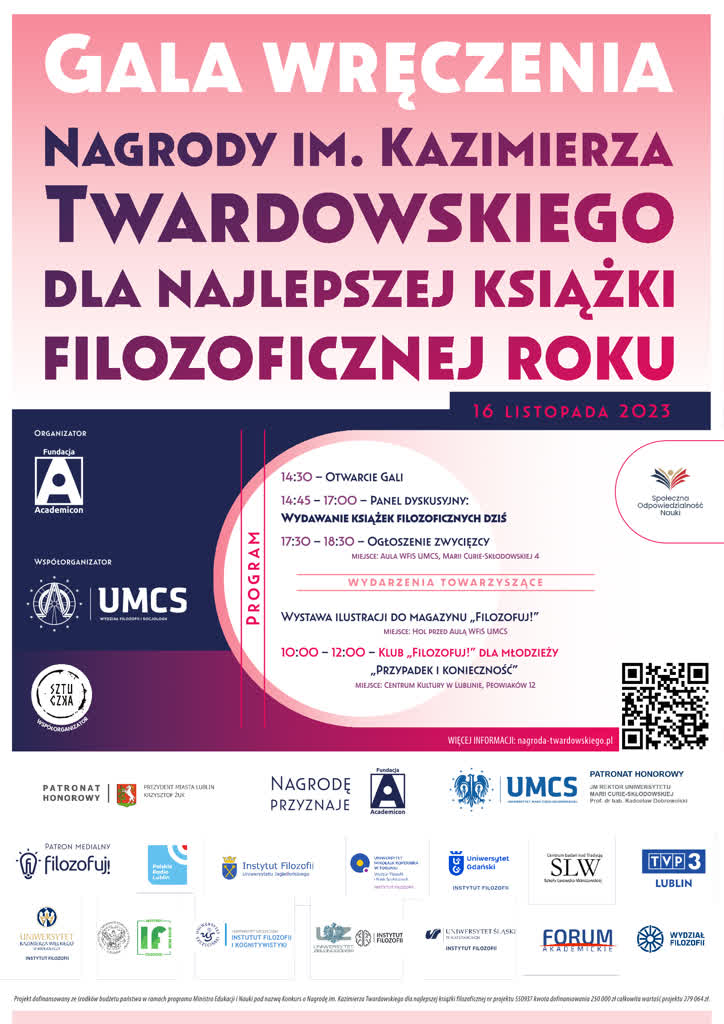 Jedyny taki konkurs w Polsce. Najlepsza książka zostanie nagrodzona w Lublinie 2 Twardowski_plakat.png