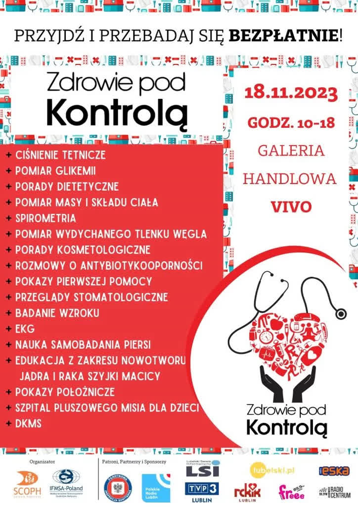 Sobota z profilaktyką. Bezpłatne badania i porady zdrowotne w Lublinie 2 zdrowie-pod-kontrola2.png