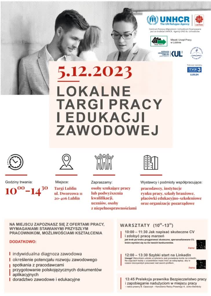 Lokalne Targi Pracy i Edukacji Zawodowej w Lublinie 2 402273825_215053481624333_8143242724443466804_n.jpg