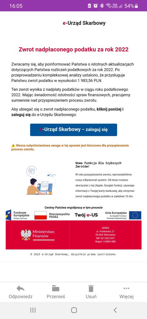 Fałszywe maile o nadpłaconym podatku. KAS ostrzega przed oszustwem 2 image_gallery.jpg