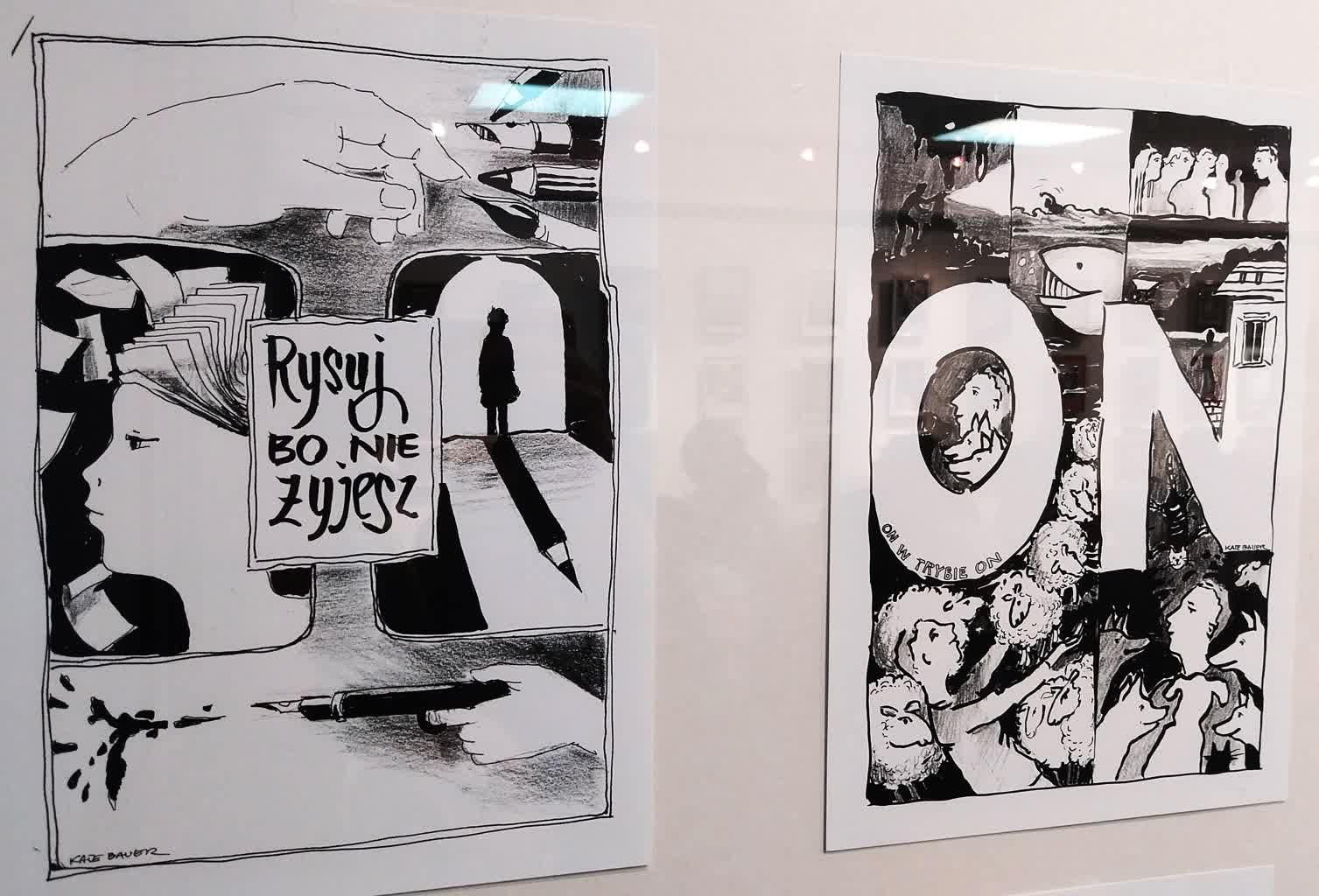 "Komiks jest dla mnie filozoficzną refleksją nad rzeczywistością". Podmuchy weny Katarzyny Bauer 2 07.jpg