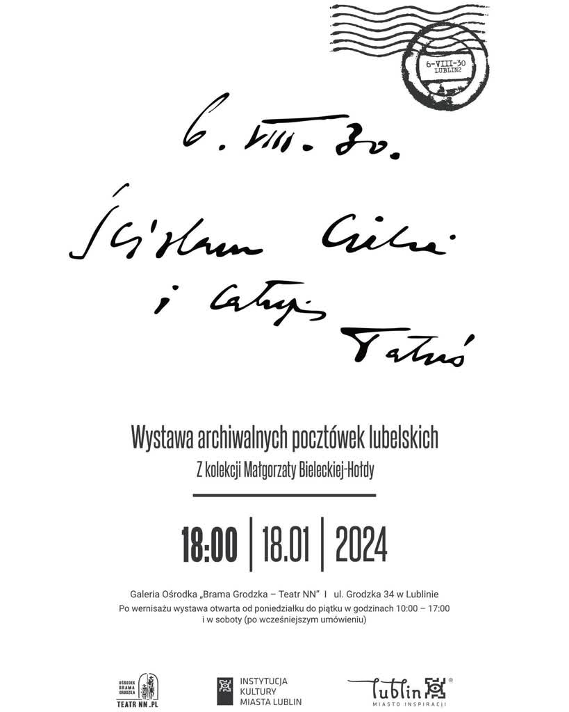 "Ściskam Ciebie i całuję..." - wyjątkowa wystawa w Galerii Teatru NN 2 417553374_780935917397120_248362948675552436_n.jpg