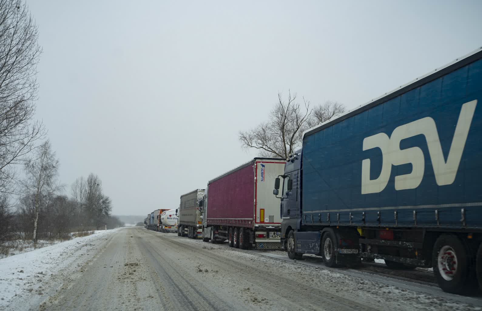 Zawieszono protest przewoźników na granicy! Jest porozumienie 2 DSC07179.JPG