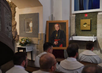 Wprowadzenie relikwii kardynała Wyszyńskiego do Kościoła Akademickiego KUL 2 img 4841 2024 01 27 091359