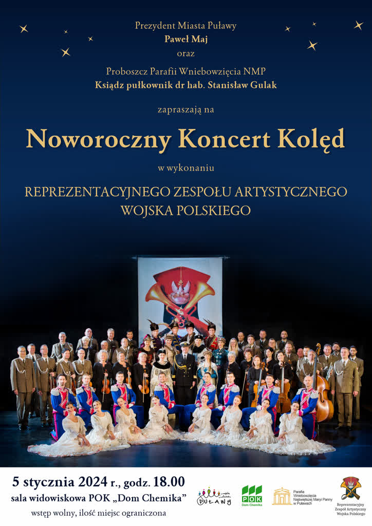 Kolędy w wykonaniu wojskowego chóru. Koncert w Puławskim Ośrodku Kultury 2 koledy-wojsko-polskie.jpg
