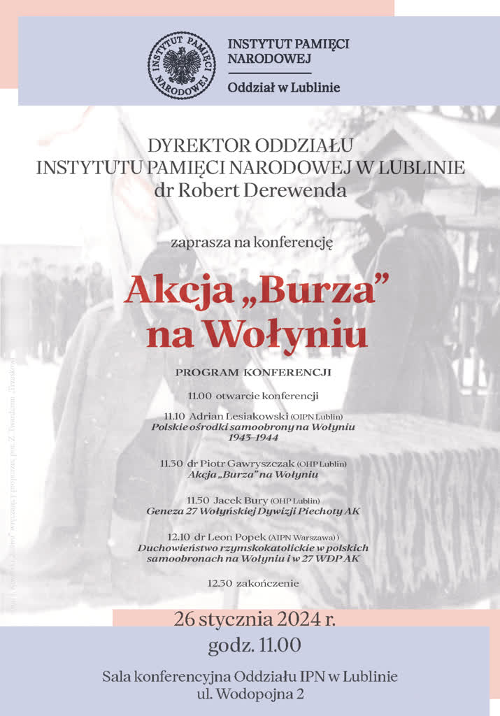 "Burza" na Wołyniu. Spotkanie w lubelskim IPN 2 konferencja 2.jpg