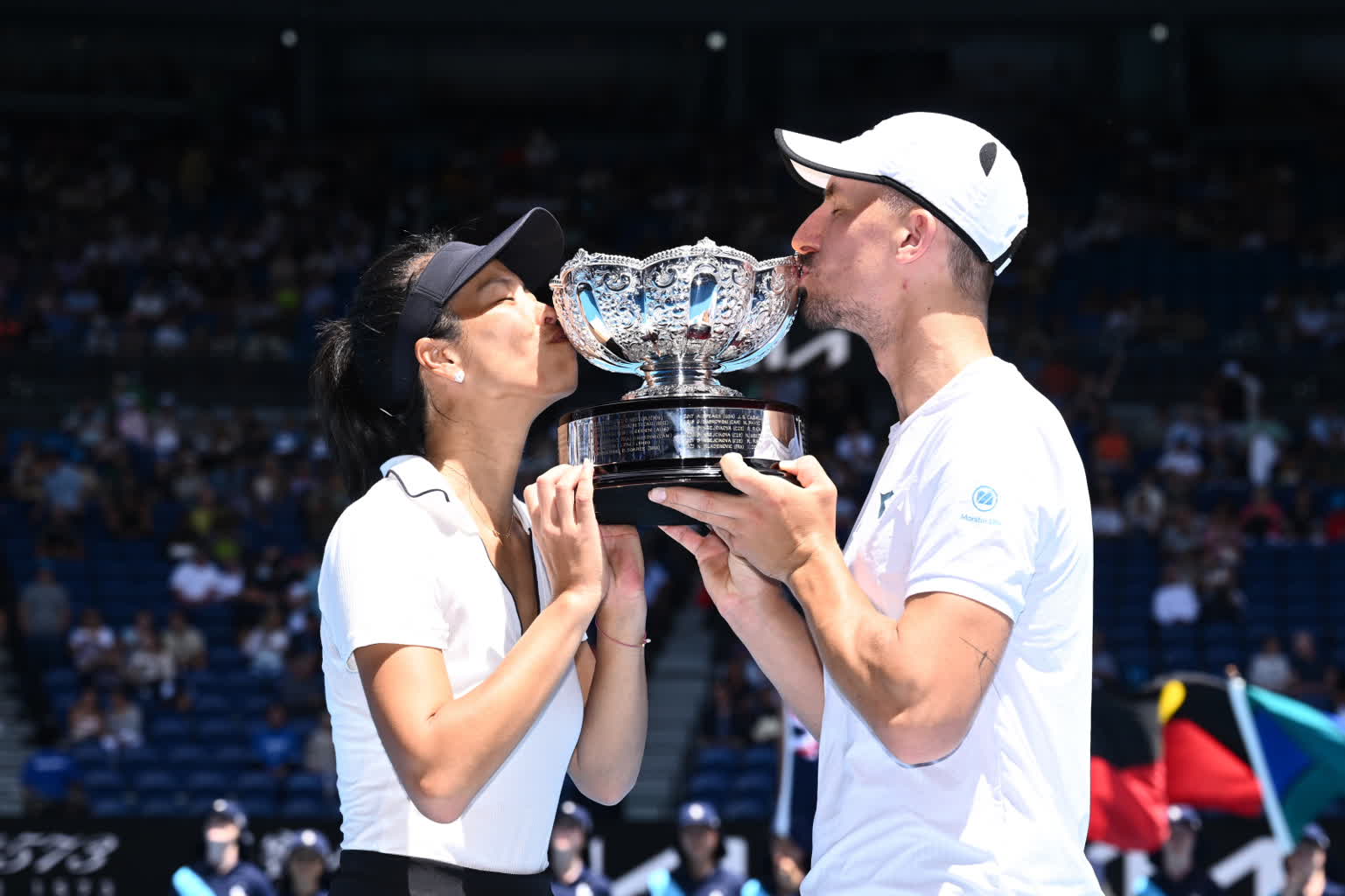 Australian Open: Jan Zieliński i Su-Wei Hsieh triumfatorami gry mieszanej 2 mid-epa11104685.jpg