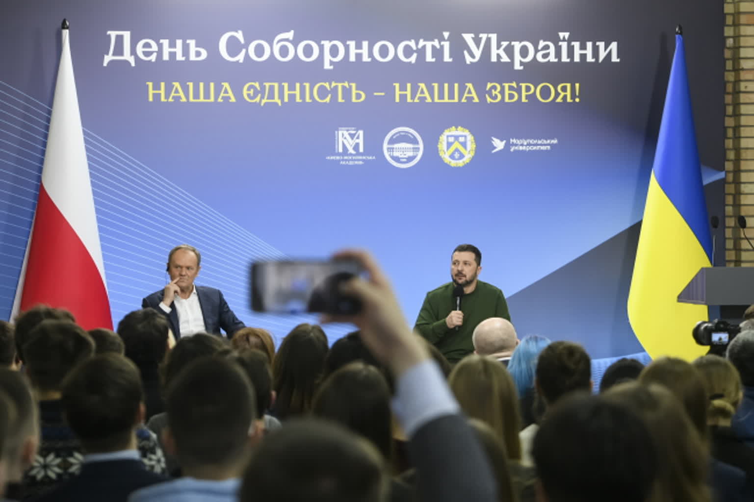 Prezydent Ukrainy po spotkaniu z premierem Tuskiem: nasza wolność to również wasza wolność 2 net-24122218.jpg