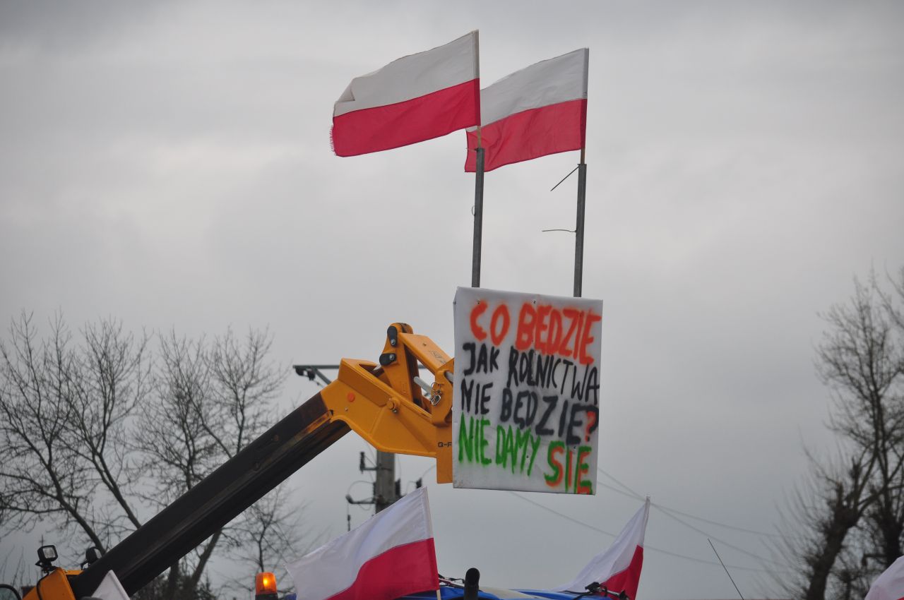 Protesty rolników w regionie. W Lubartowie zakończyła się pierwsza tura blokady 2 DSC_0354.JPG