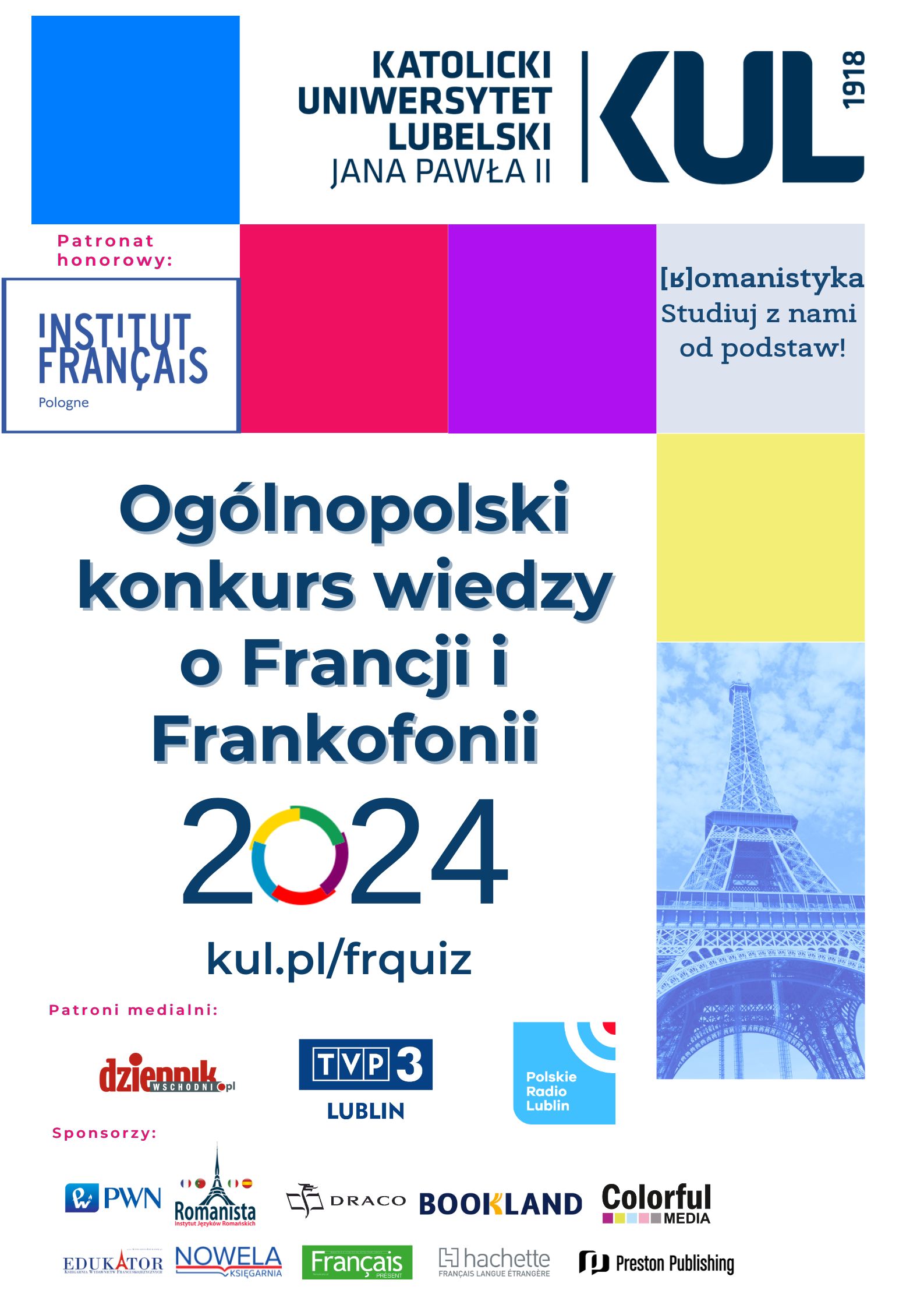 Ogolnopolski konkurs wiedzy o Francji i Frankofonii