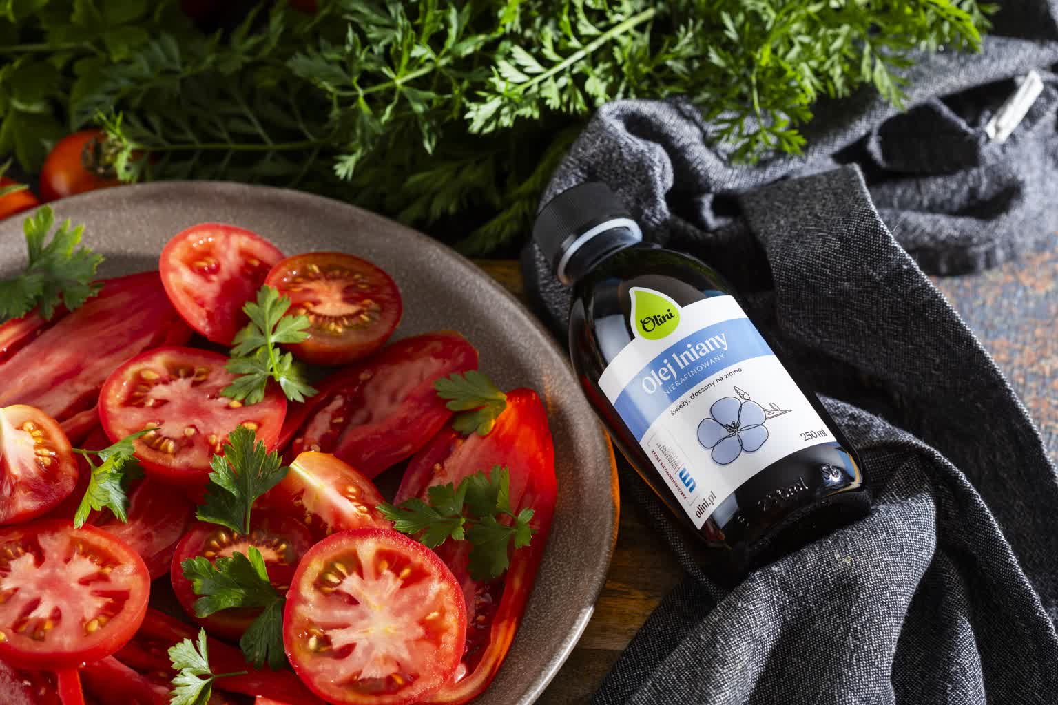 Olej lniany - źródło kwasów omega-3 3 olej lniany