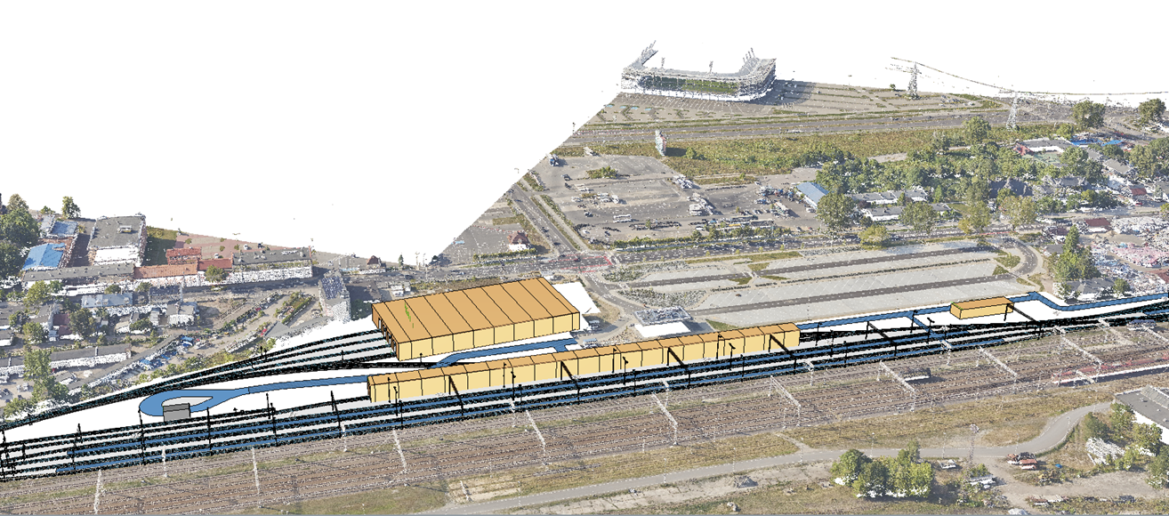 PKP w Lublinie: będzie rozbudowa i nowe miejsca pracy 2 Plan rozbudowy bocznicy w Lublinie.png