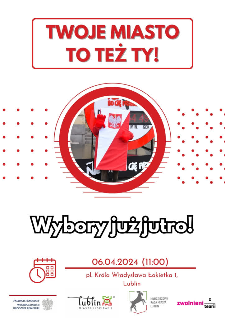 Uczniowie zachęcają do udziału w wyborach. Happening przed lubelskim ratuszem 2 429944811_379505858387428_3926419585172744899_n.jpg