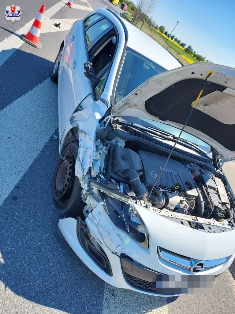 Kolejny groźny wypadek w Lubelskiem. Motocyklista zderzył się z samochodem 2 68-240726.jpg