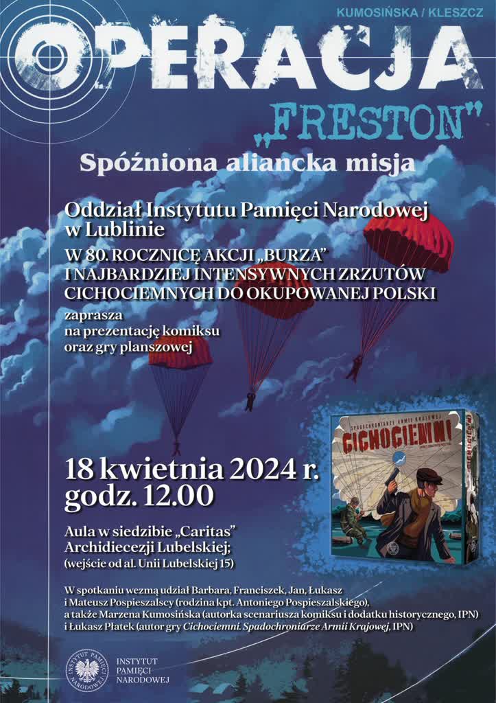 80 lat od akcji „Burza”. IPN zaprezentuje komiks i grę planszową 2 83-980410.jpg