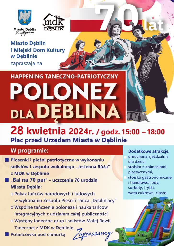 Polonez na 70-lecie miasta. Tanecznie i patriotycznie w Dęblinie 2 polo.jpg