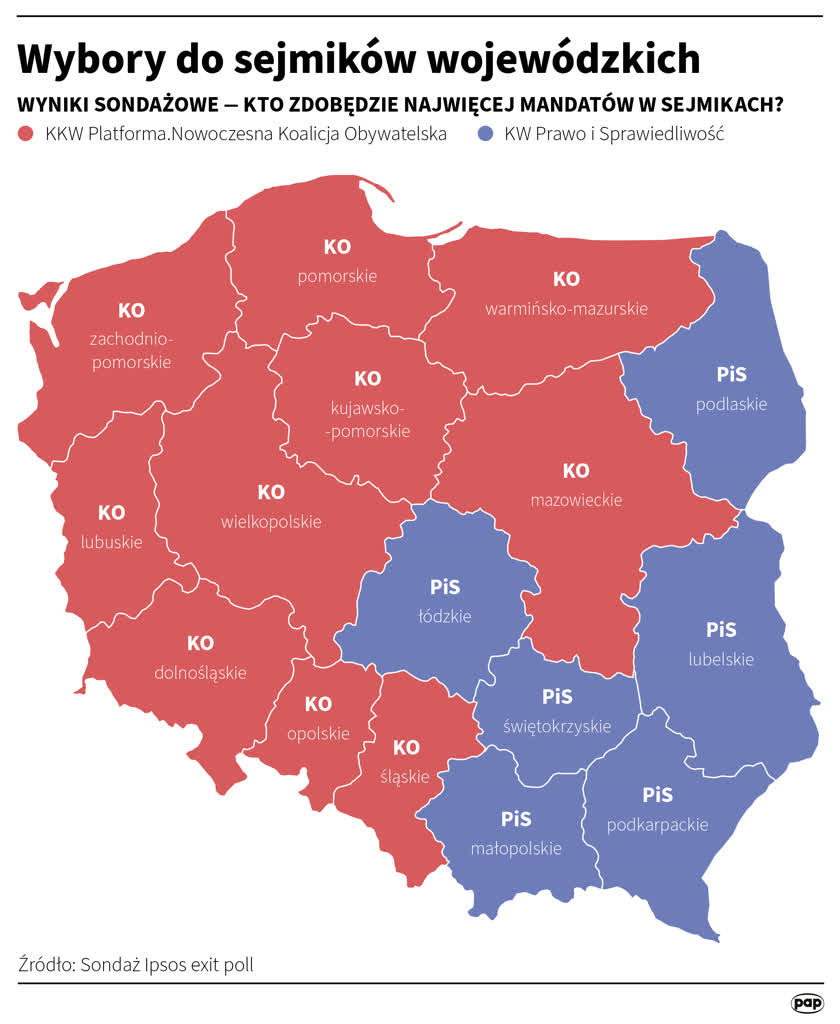 Wybory samorządowe: znamy wyniki sondażu exit poll 3 Sejmiki .png