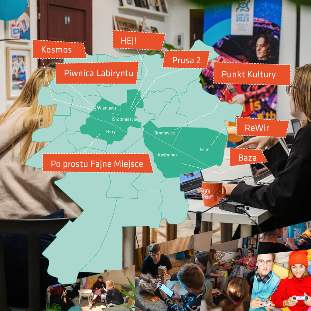 Lublin: są pieniądze na działania organizacji młodzieżowych 2 sieć przestrzeni dla młodzieży_fot Miasto Lublin.jpg